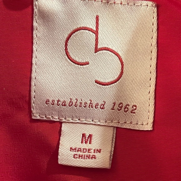 CB Established 1962. Red quilted vest.  EUC. Size M - Picture 2 of 9